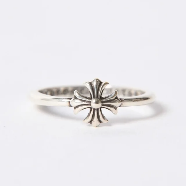 Chrome Hearts Bubblegum CH Pls CH Plastic Sling Ring 925 Sterling Silver in Silver from The Reluxe
