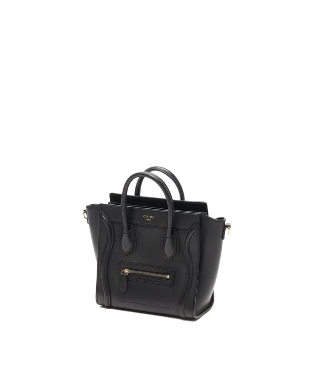 Celine Nano Luggage Bag in Leather from A Retro Tale, photo 2 of 8