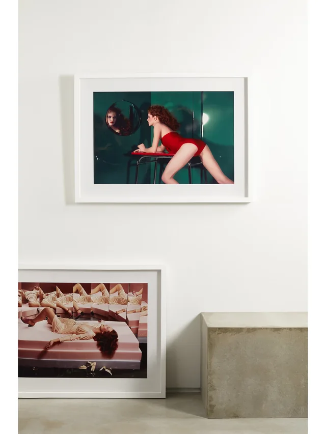 AP8 Guy Bourdin framed print, 40'' x 29'' in Green, photo 2 of 2 from NET-A-PORTER (Canada)