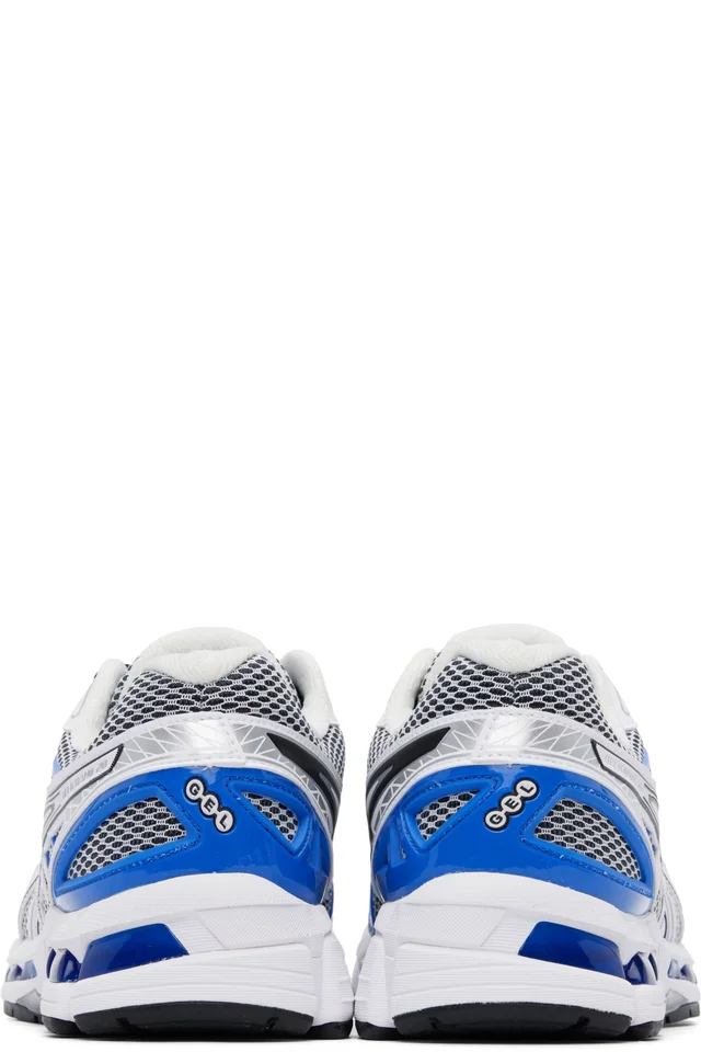 ASICS Blue & White Gel-Kayano 20 Sneakers, photo 2 of 5 from SSENSE