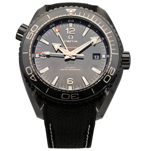 Omega Planet Ocean 215.92.46.22.01.001 45.5mm Ceramic Watch in Ceramic from H&T