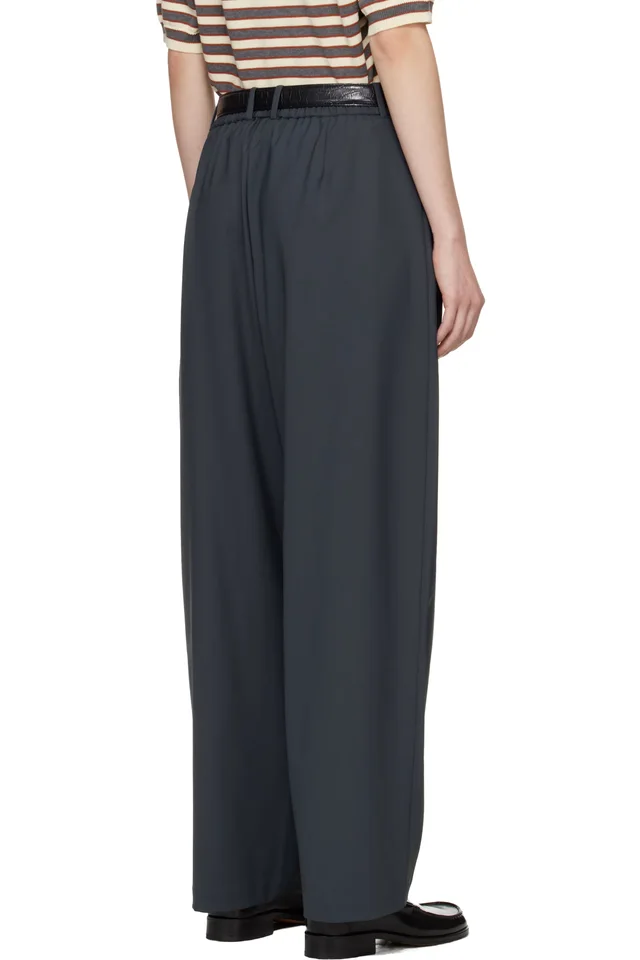 Cordera Gray Tailored Masculine Trousers, photo 3 of 5 from SSENSE