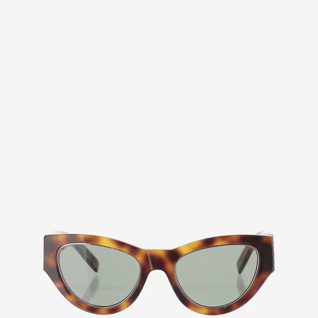 Saint Laurent 822277 Tortoiseshell Acetate Sunglasses — Brown in Brown from HEWI