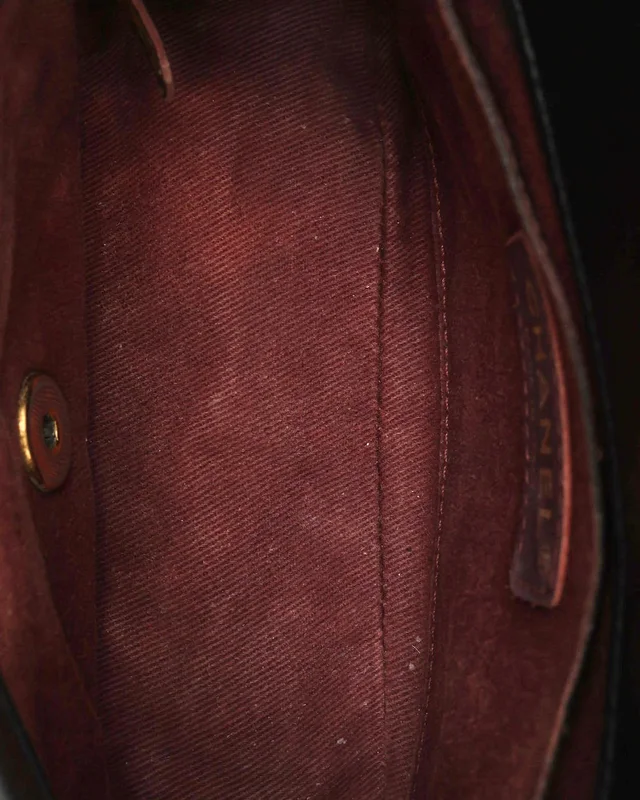 Chanel Mini Square Single Flap Bag in Leather from A Retro Tale, photo 7 of 9