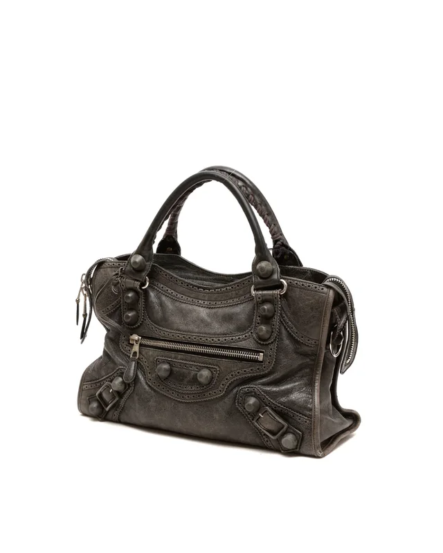 Balenciaga Motocross City Brogues Bag in Denim from A Retro Tale, photo 2 of 9