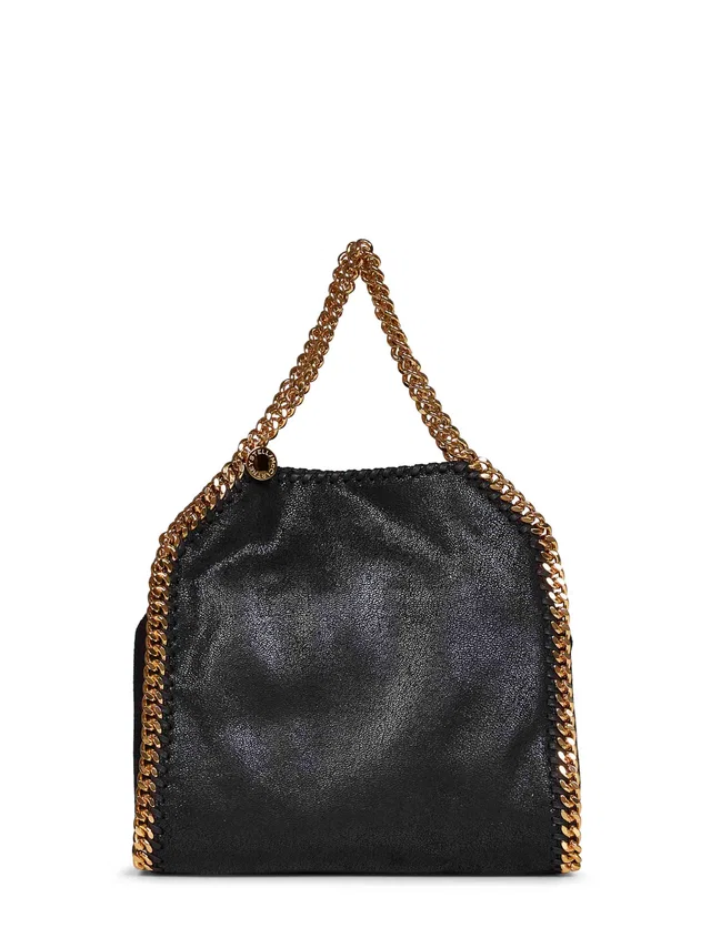 Stella McCartney Falabella Mini Tote Bag — Black Polyester in Black from HEWI