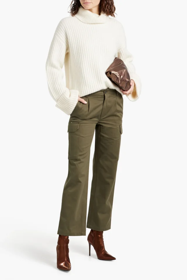 Nili Lotan Yannic Cotton-Twill Cargo Pants, photo 2 of 4 from THE OUTNET
