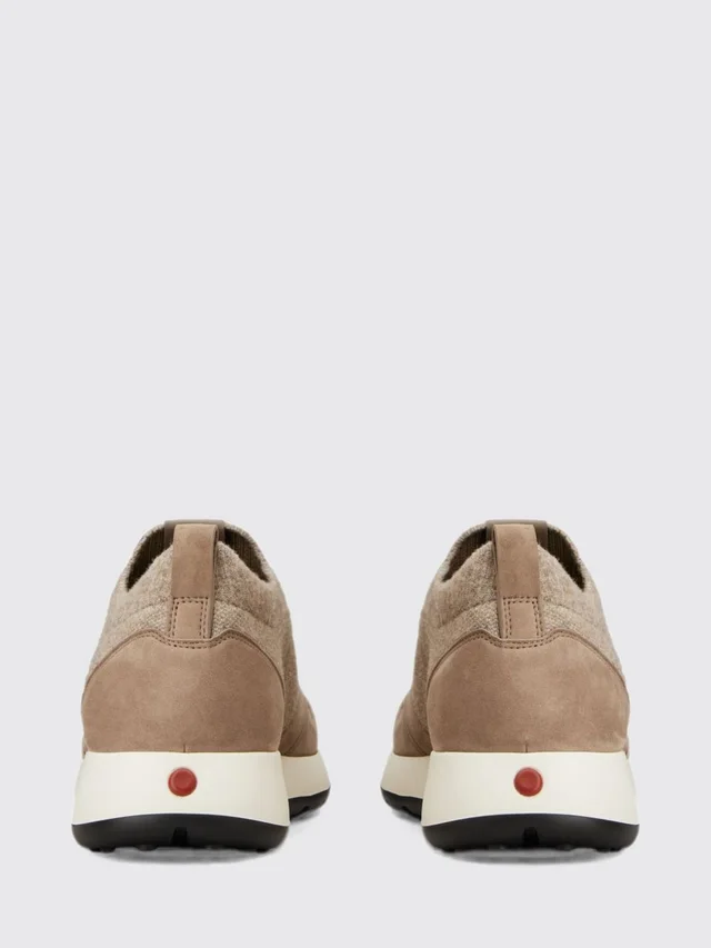 Tod's suede-panelled wool-blend sneakers, photo 3 of 5 from SENSER