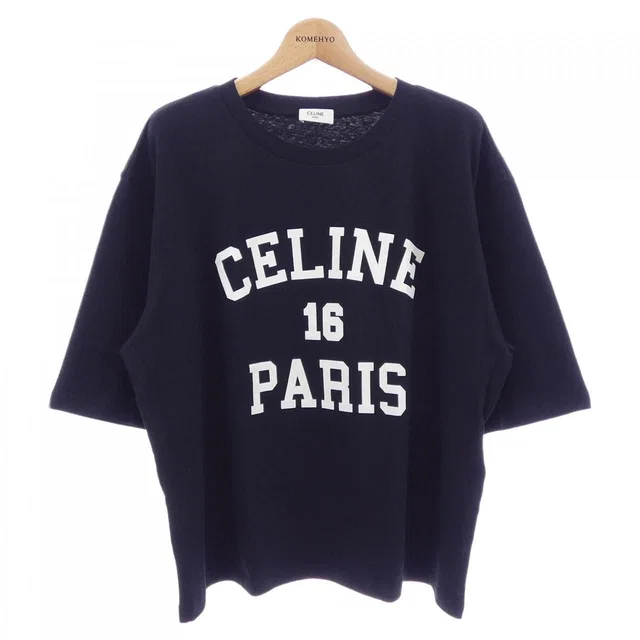 Celine T-Shirt Black in Black from The Reluxe
