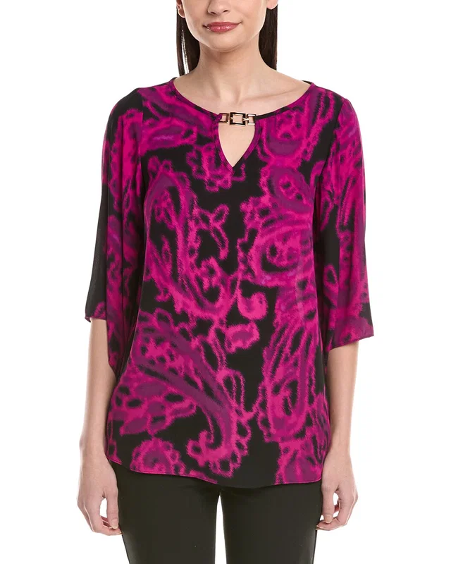 Joseph Ribkoff Printed Top, image 1 of 1 from Gilt