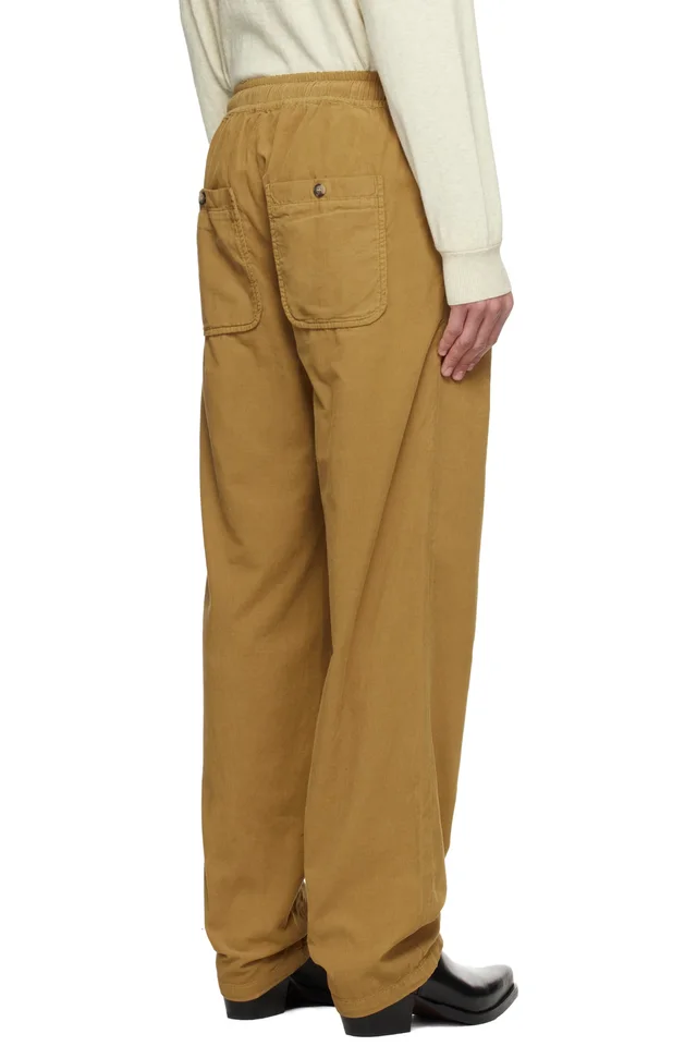 Isabel Marant Tan Nirlen Trousers, photo 3 of 4 from SSENSE