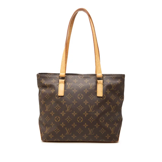 Brown Louis Vuitton Monogram Cabas Piano Tote Bag in Brown Coated canvas from Designer Revival, photo 1 of 1