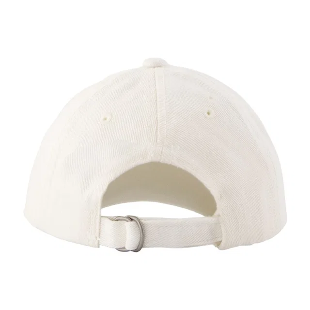 Acne Studios C40438-Du7 Cotton Baseball Cap — White Caps in White from HEWI