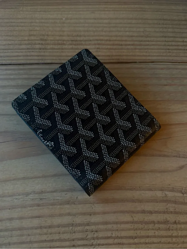 Goyard Black Wallet in black Canvas from Poshmark, photo 3 of 5