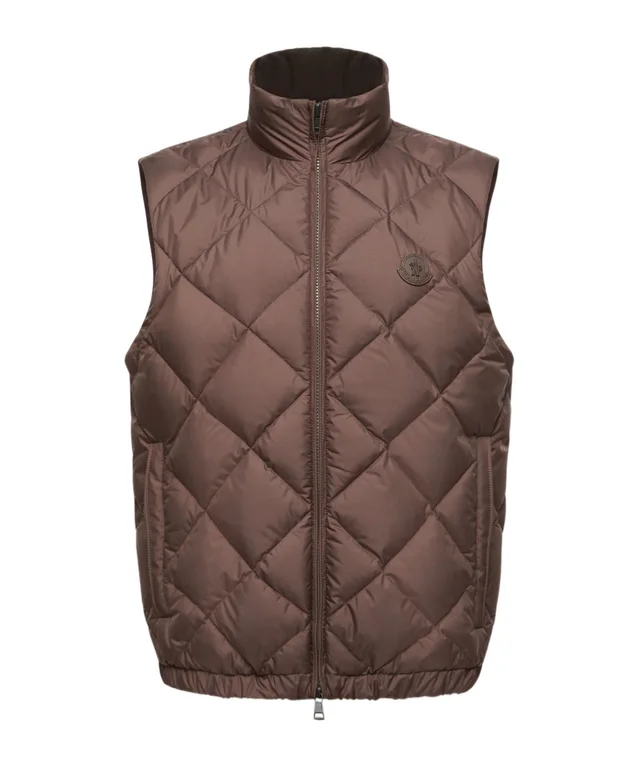 Moncler Chobe Diamond Quilted Down Vest from SENSER, photo 1 of 1