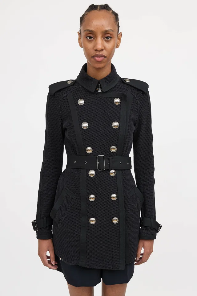 Burberry Knit Trench Coat from VSP Consignment