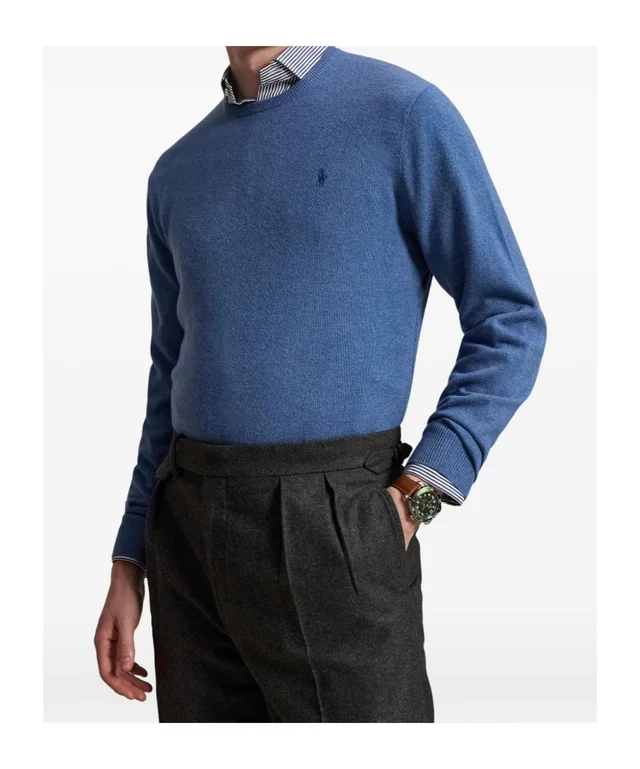 Polo Ralph Lauren Logo Embroidered Crewneck Knit Jumper, photo 2 of 4 from SENSER