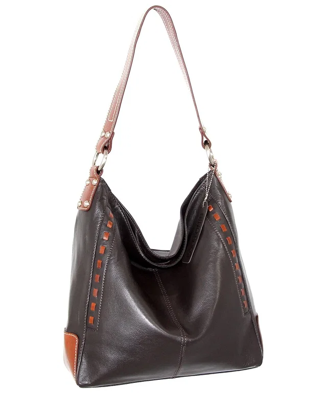 Nino Bossi Alyssa Genuine Leather Hobo Bag, image 1 of 1 from Rue La La