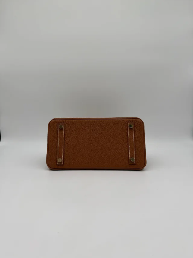 Hermès Birkin 25 Gold Togo Gold Hardware in Gold Togo leather from Luxury Promise, photo 10 of 11