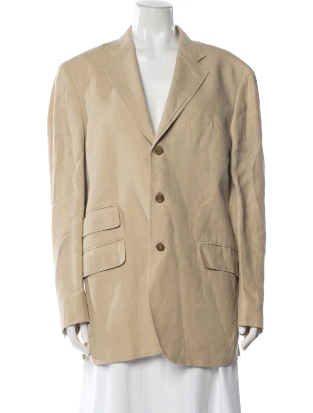 Etro Linen Blazer from The RealReal