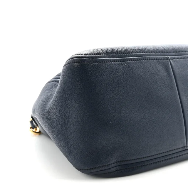 Prada Vitello Phenix Bauletto Baltico in Calfskin from FASHIONPHILE, photo 9 of 10