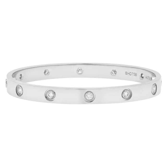 Cartier Love bracelet in White White Gold from Gray And Sons