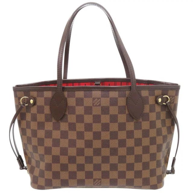 Louis Vuitton Neverfull PM Damier Cerise Tote Bag in Canvas from The Reluxe
