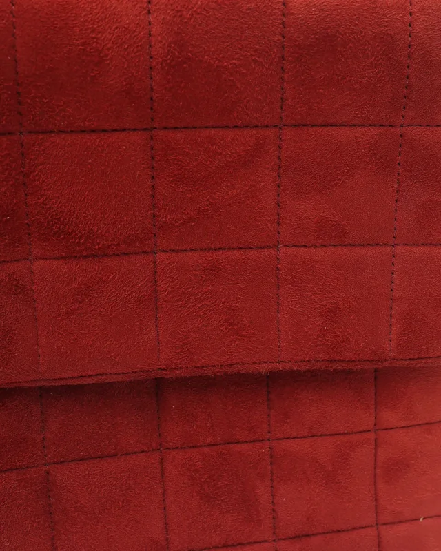 Chanel Square Quilted Mademoiselle Flap Bag in Suede from A Retro Tale, photo 8 of 15