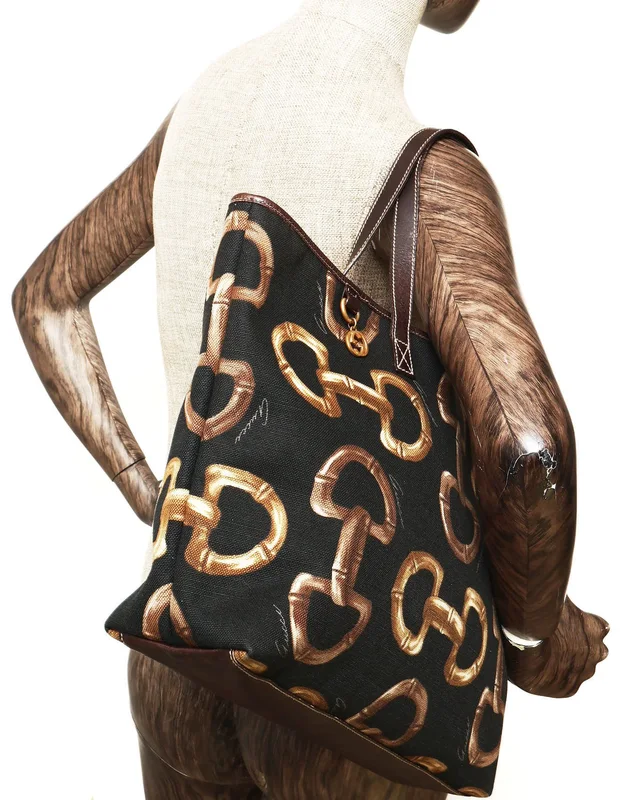 Gucci Horsebit Tote Bag in Canvas from A Retro Tale, photo 8 of 8