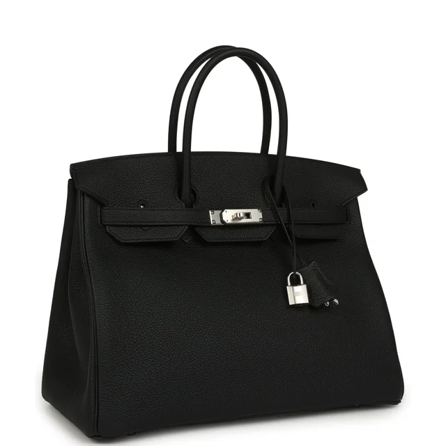 Hermès Birkin 35 Black Togo Palladium Hardware in Black Togo leather from Madison Avenue Couture, photo 2 of 2