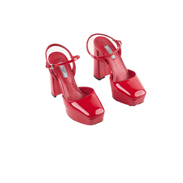 Prada Patent Pumps Red Size 36 in Red Patent leather from The Purse Affair