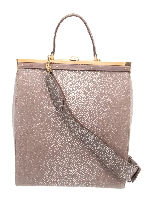 Max Mara Top Handle Bag in Canvas from The RealReal