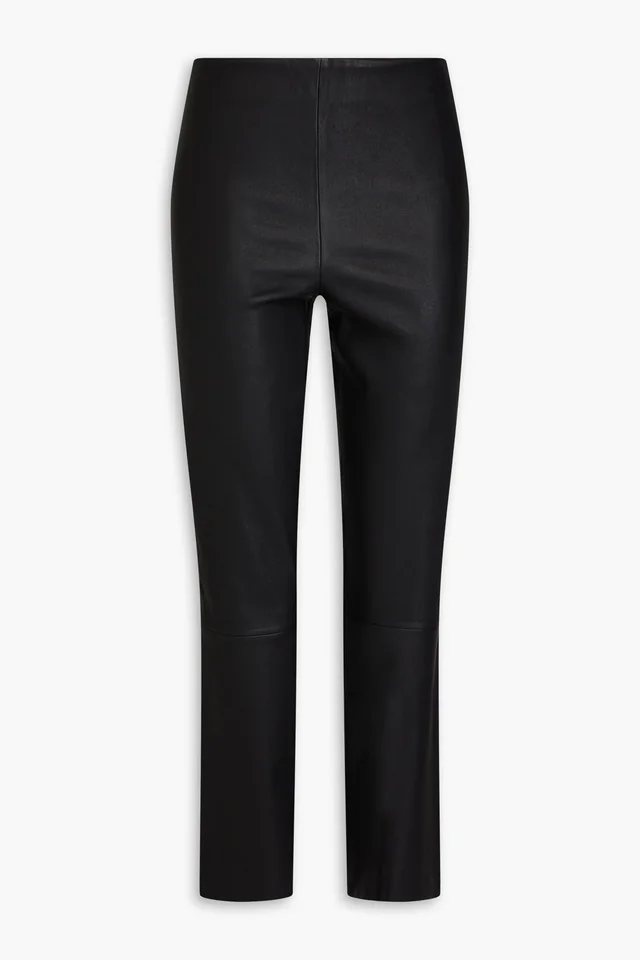 By Malene Birger Lambskin Leather Cropped Leggings from THE OUTNET, photo 1 of 1