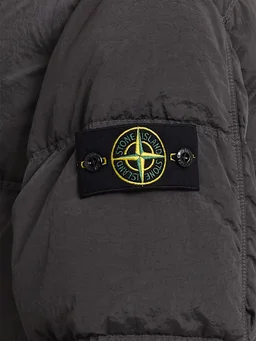 Stone Island Short Hooded Down Jacket in 0% Polyamide, photo 3 of 4 from LUISAVIAROMA