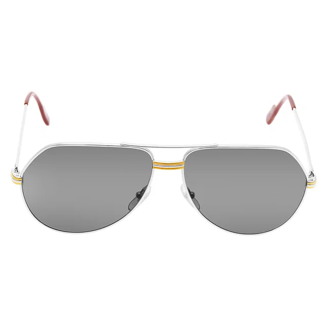 Cartier glasses with box in Stainless Steel from Gray And Sons