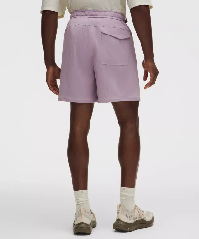 lululemon UV-Protective Relaxed Hike Short 6" in Lotus Lavender, photo 3 of 8 from lululemon