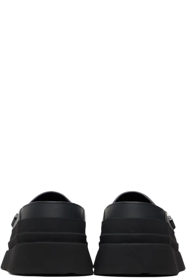 HELIOT EMIL Black Carabiner Loafers, photo 2 of 2 from SSENSE