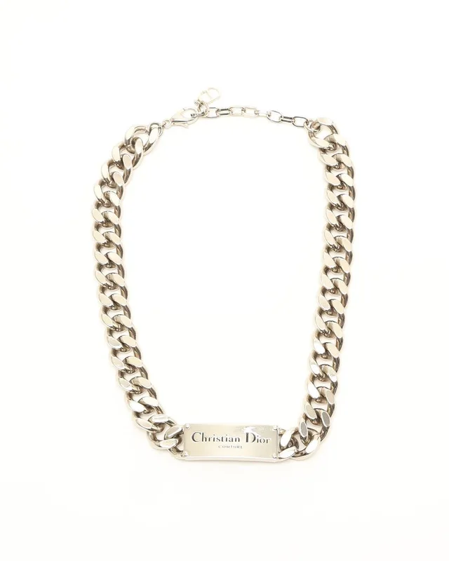 Dior Couture Chunky Chain Necklace from A Retro Tale, photo 3 of 4