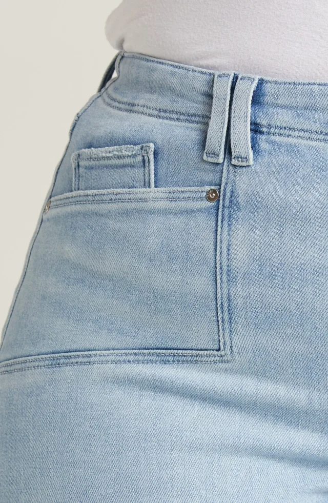 PAIGE Anessa Raw Hem Wide Leg Jeans, photo 4 of 6 from Nordstrom Rack