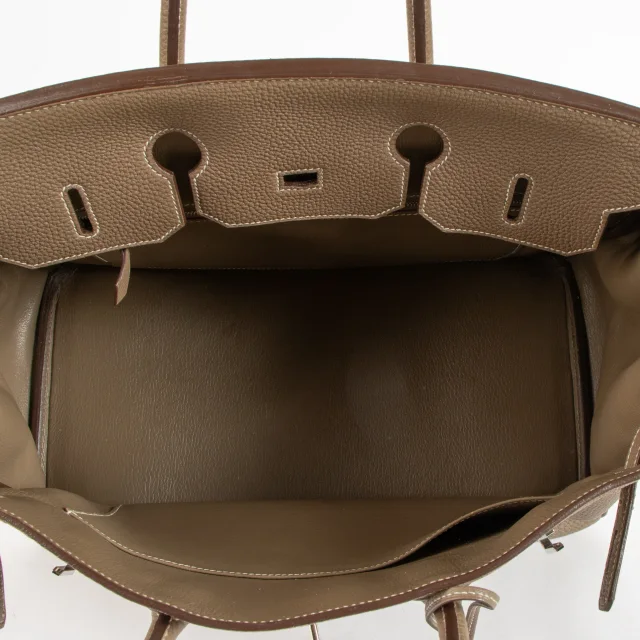 Hermès Birkin 35 Etoupe Togo PHW in Taupe Togo leather from Labellov, photo 7 of 13