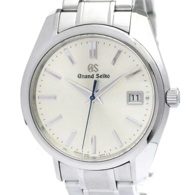 GRAND SEIKO Heritage Collection Steel Quartz Mens Watch SBGV205(9F82-0AA0) Polished in Silver from Elady