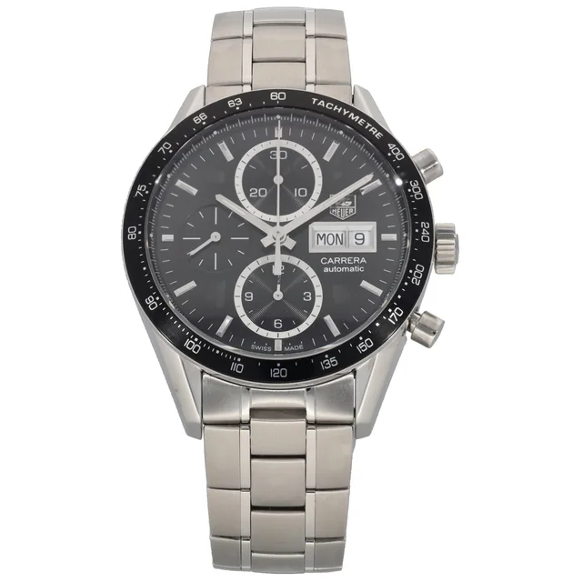 TAG Heuer Carrera CV201AG 41mm Stainless Steel Watch from H&T