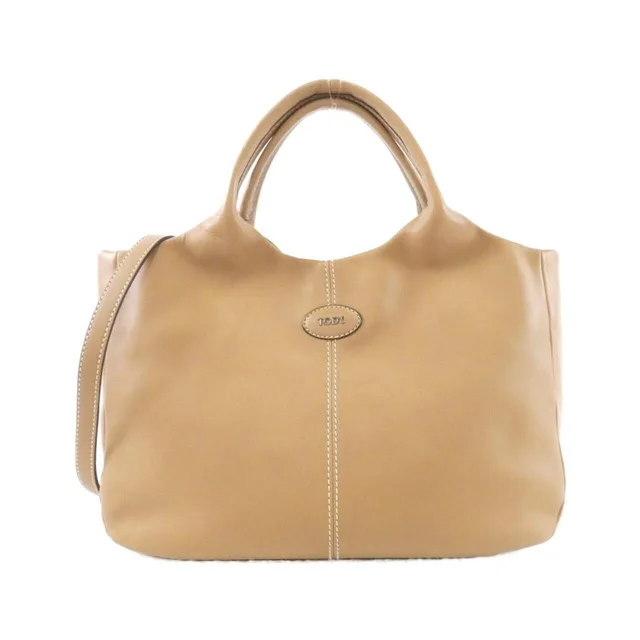 Tod's Hand bag in BEIGE / SILVER metal fittings leather from KOMEHYO, photo 6 of 9