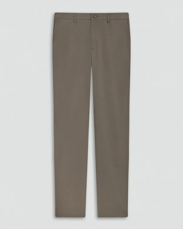 Theory Zaine Pant in Moonsoft Cotton in MOREL 97% Cotton, 3% Spandex, photo 6 of 12 from Theory
