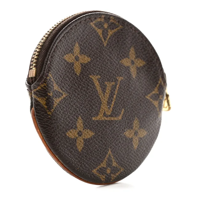 Louis Vuitton Monogram Round Coin Purse in Canvas from FASHIONPHILE, photo 3 of 7