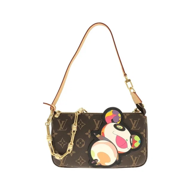 Louis Vuitton Monogram Pochette Pouch in Coated canvas from The Reluxe