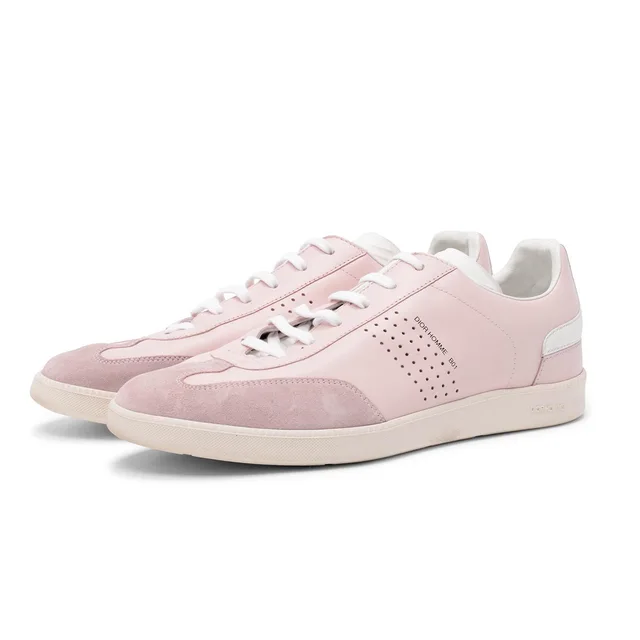 Dior Homme Pink Calfskin B01 Sneakers 42 in Pink Calfskin from Blue Spinach