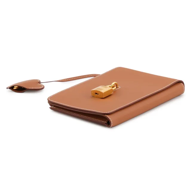 Hermès Notebook cover Carne Secret Animapolis Gold Swift Leather in Gold Swift leather from GALLERY RARE, photo 2 of 10