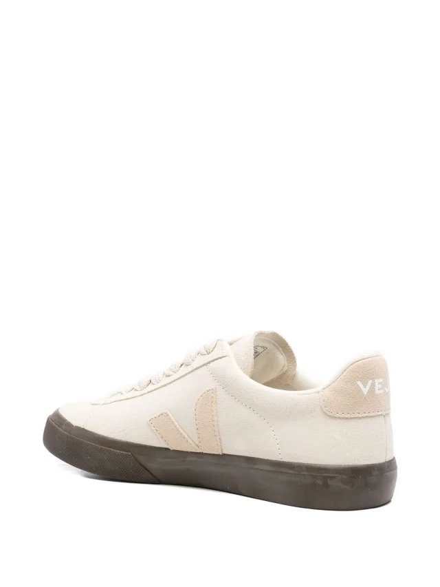 VEJA Campo bold suede sneakers in Neutrals, photo 3 of 5 from FARFETCH