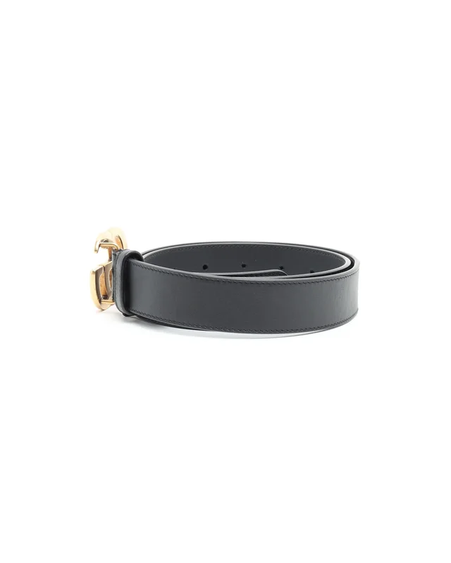 Gucci GG Marmont Belt, Size 85 in Denim from A Retro Tale, photo 3 of 7